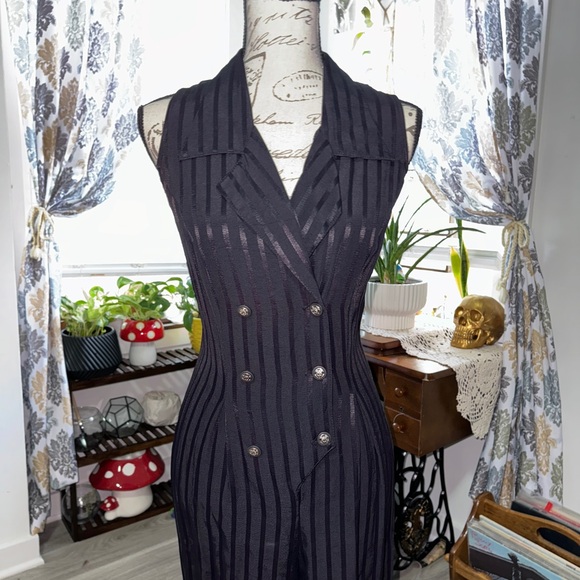 VINTAGE Benson and Smith blazer/tux style jumpsuit - Picture 3 of 8